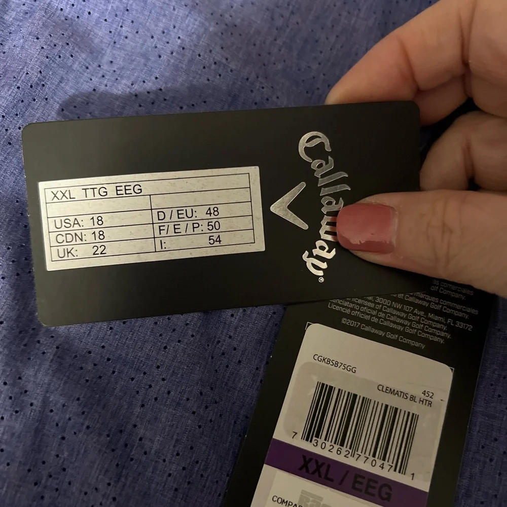 Callaway Blue Truesculpt Women's Skort - Picture 4 of 6